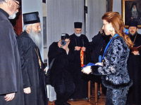 Award ceremony, Medal St. Sava, 2006